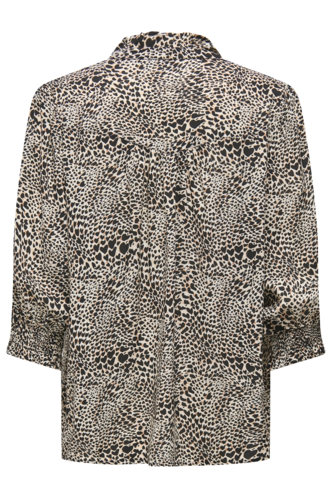 ONLRAYA 3/4 SHIRT WVN NOOS 15332997 PUMICE STONE/ALMA HEART